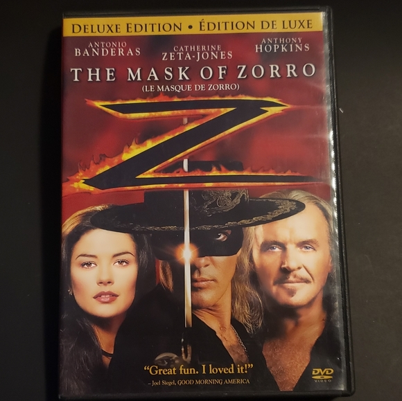 The Mask of Zorro DVD - Picture 1 of 2